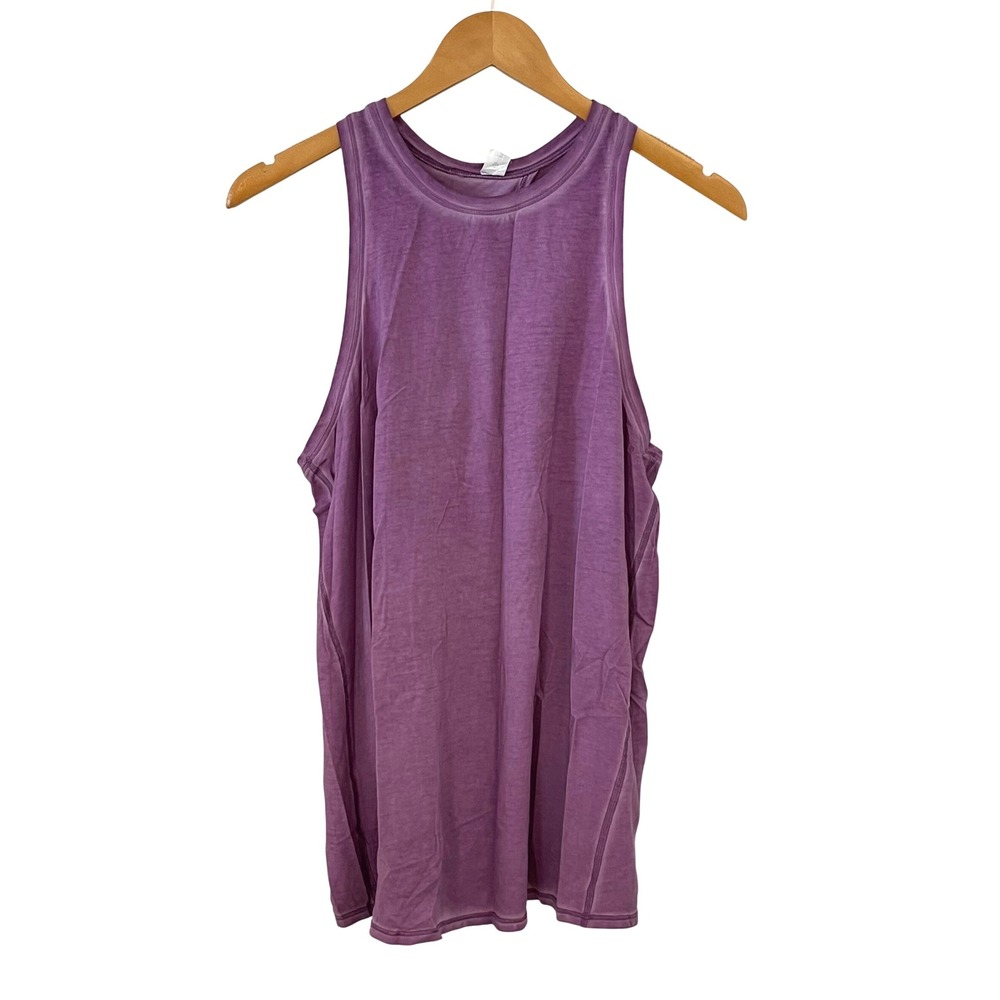 Lululemon Back in Action Tank Top Purple Sleeveless Athletic Top Women's